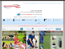 Tablet Screenshot of pestcontrolproductsdepot.com